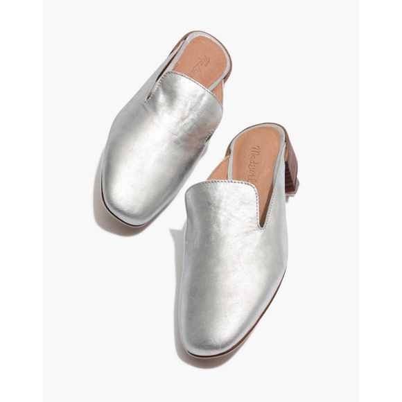 Madewell Shoes - NWB Madewell The Willa Loafer Mule in Metallic 9.5